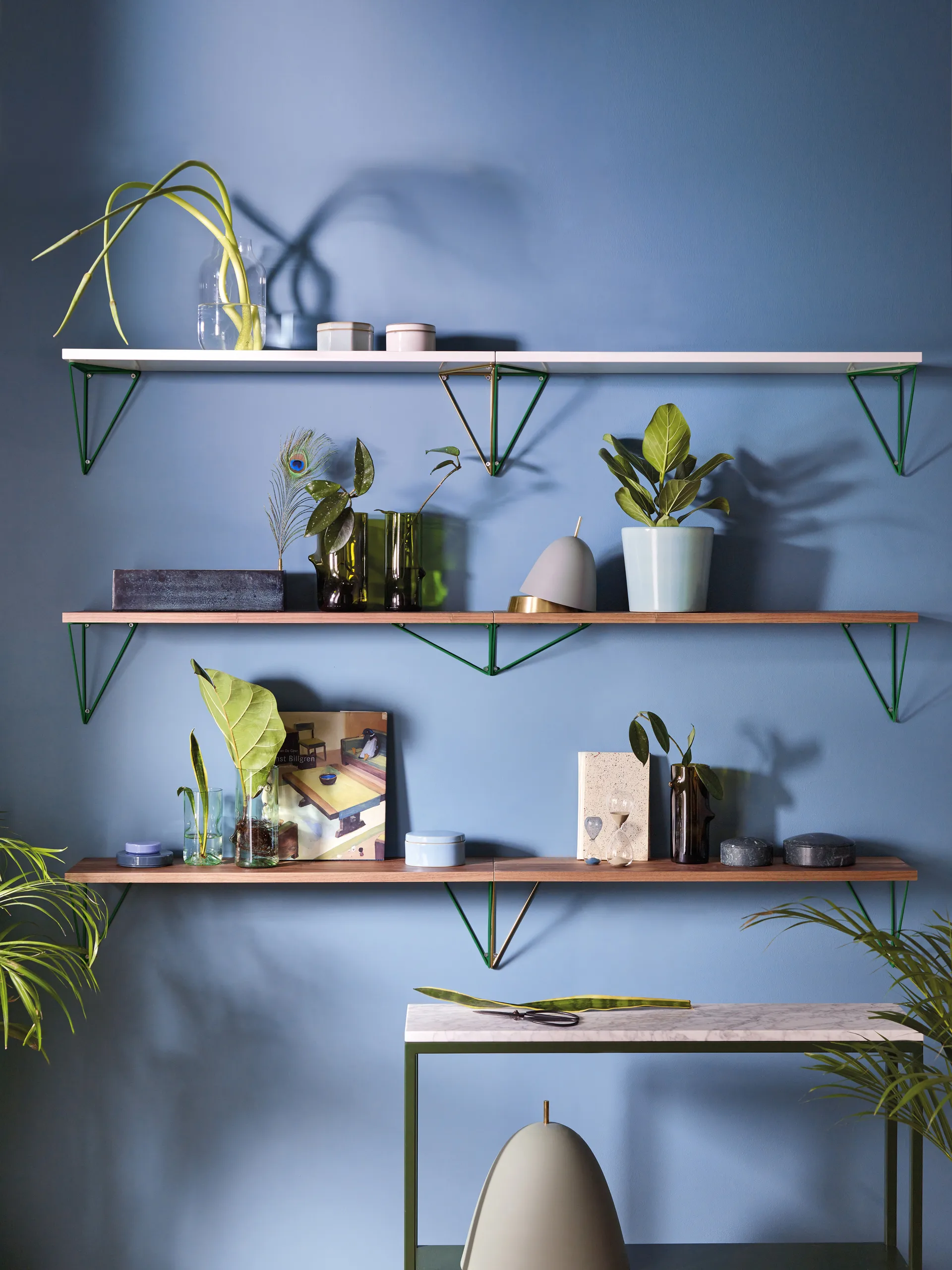 Pythagoras hyllytaso, valkoinen Maze