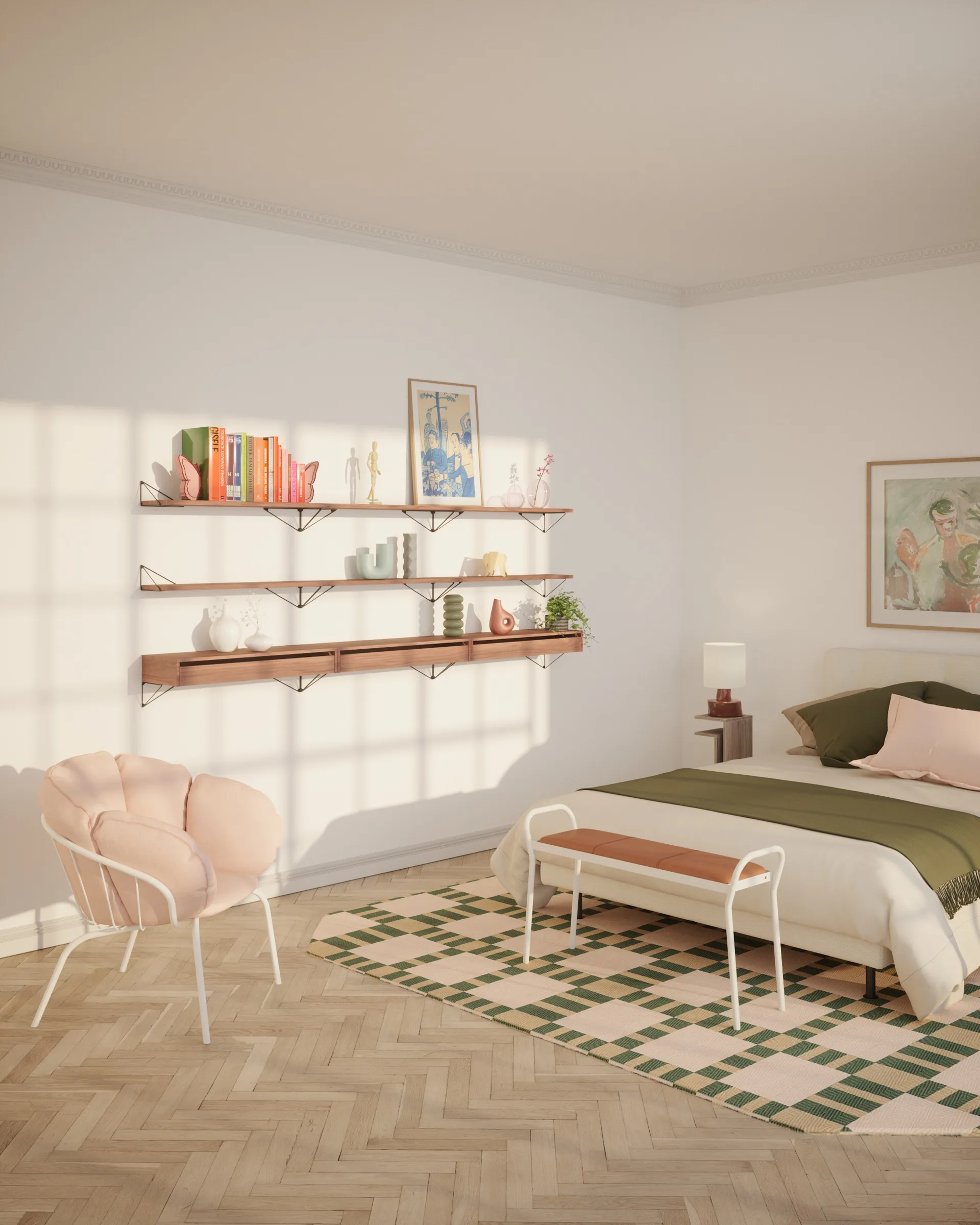 Pythagoras laatikko, L, Saksanpähkinä Maze