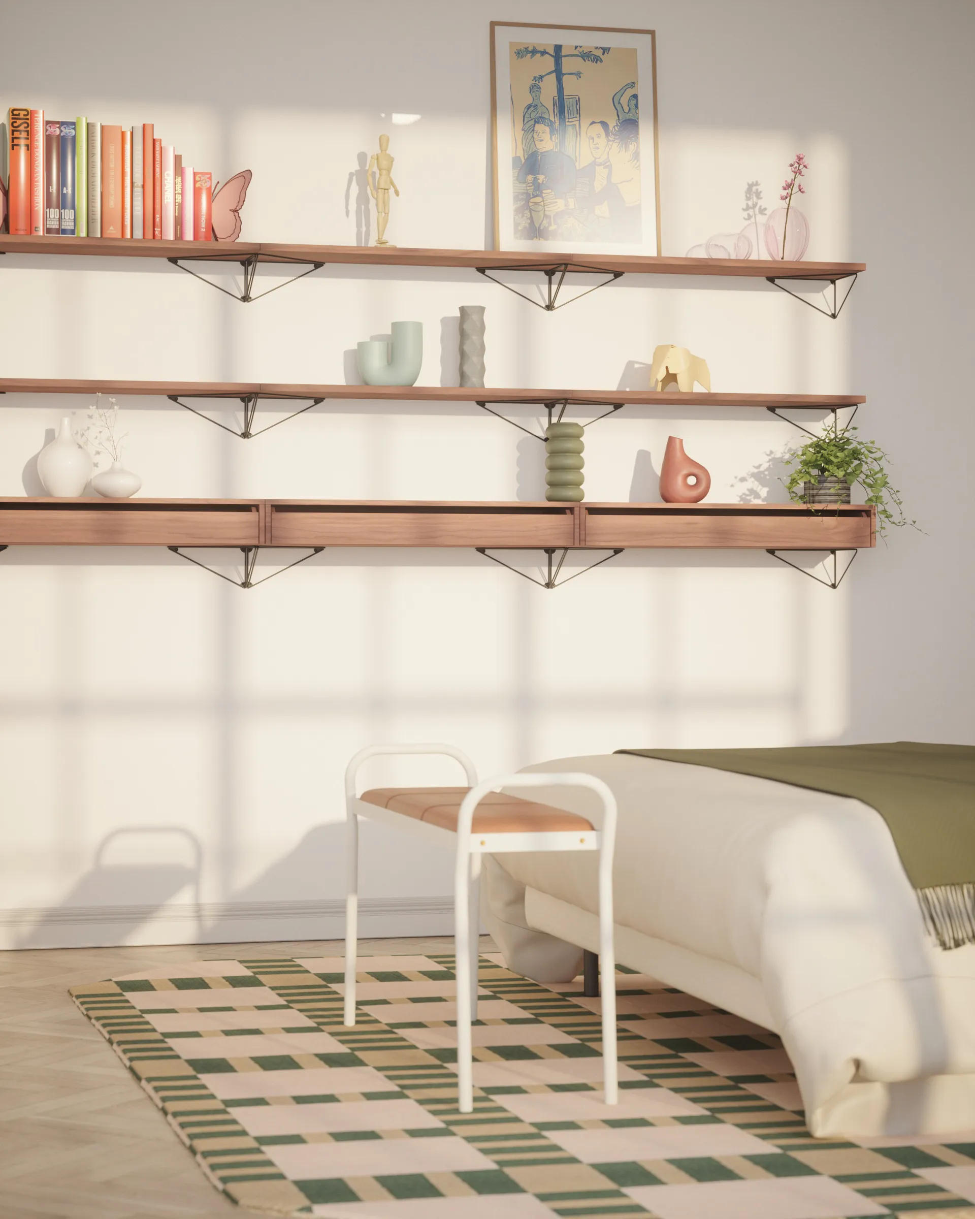 Pythagoras laatikko, L, Saksanpähkinä Maze