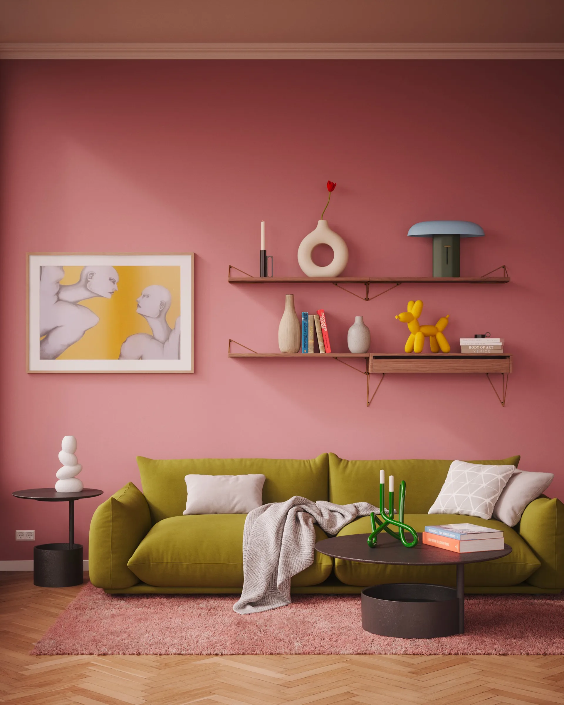 Pythagoras laatikko, L, Saksanpähkinä Maze