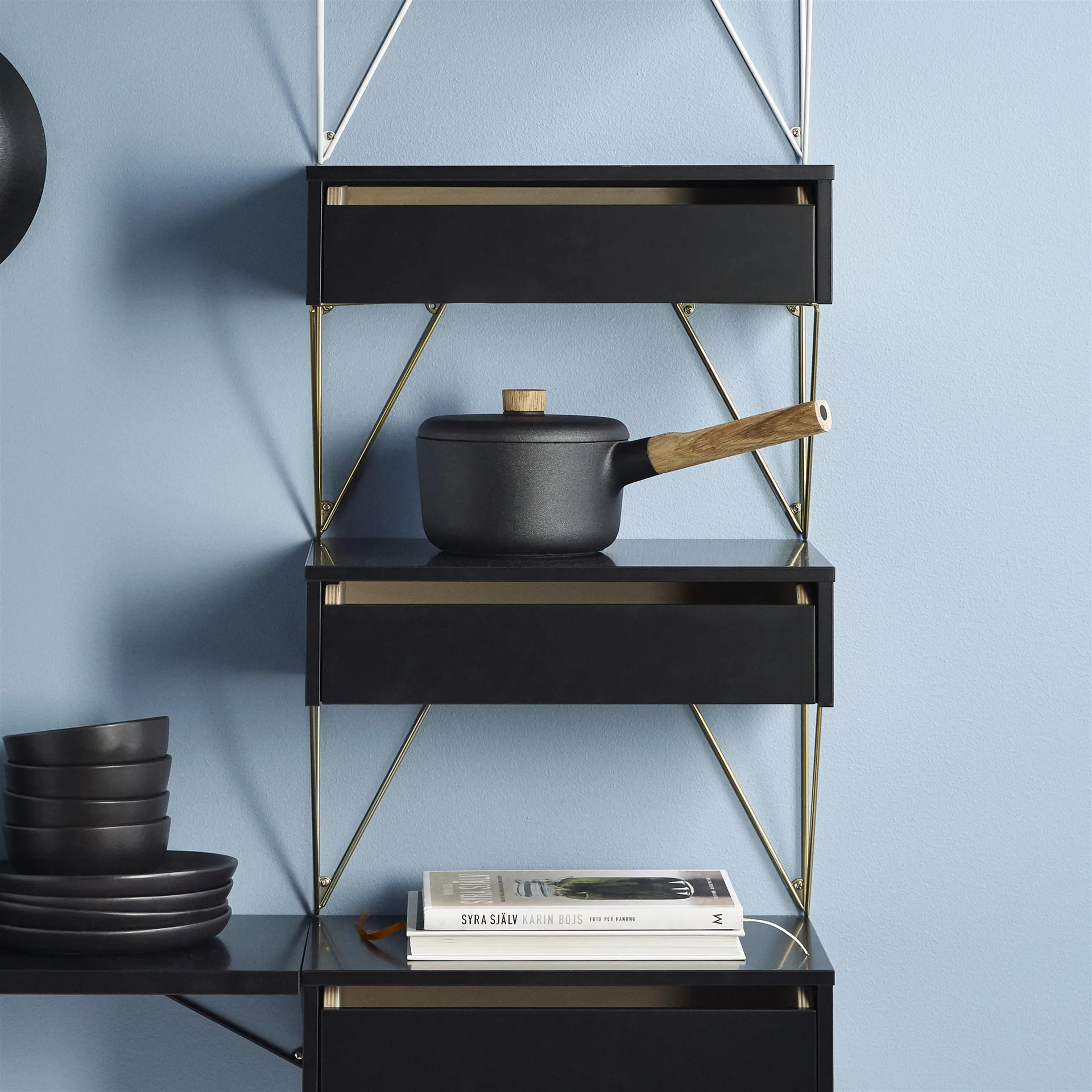 Pythagoras laatikko, S, musta Maze