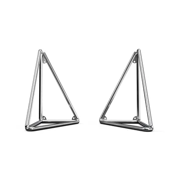 Pythagoras XL kannattimet 2-pack - Chrome - Maze