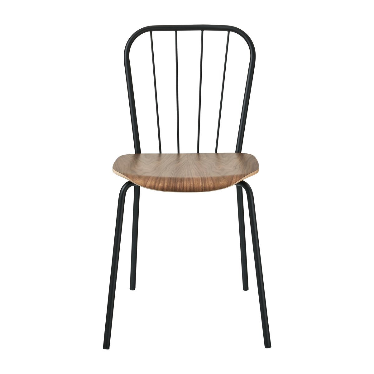 Maze Same Chair -tuoli Musta-saksanpähkinä