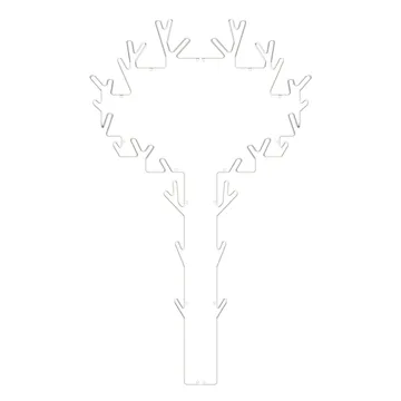 Tree-naulakko - valkoinen - Maze