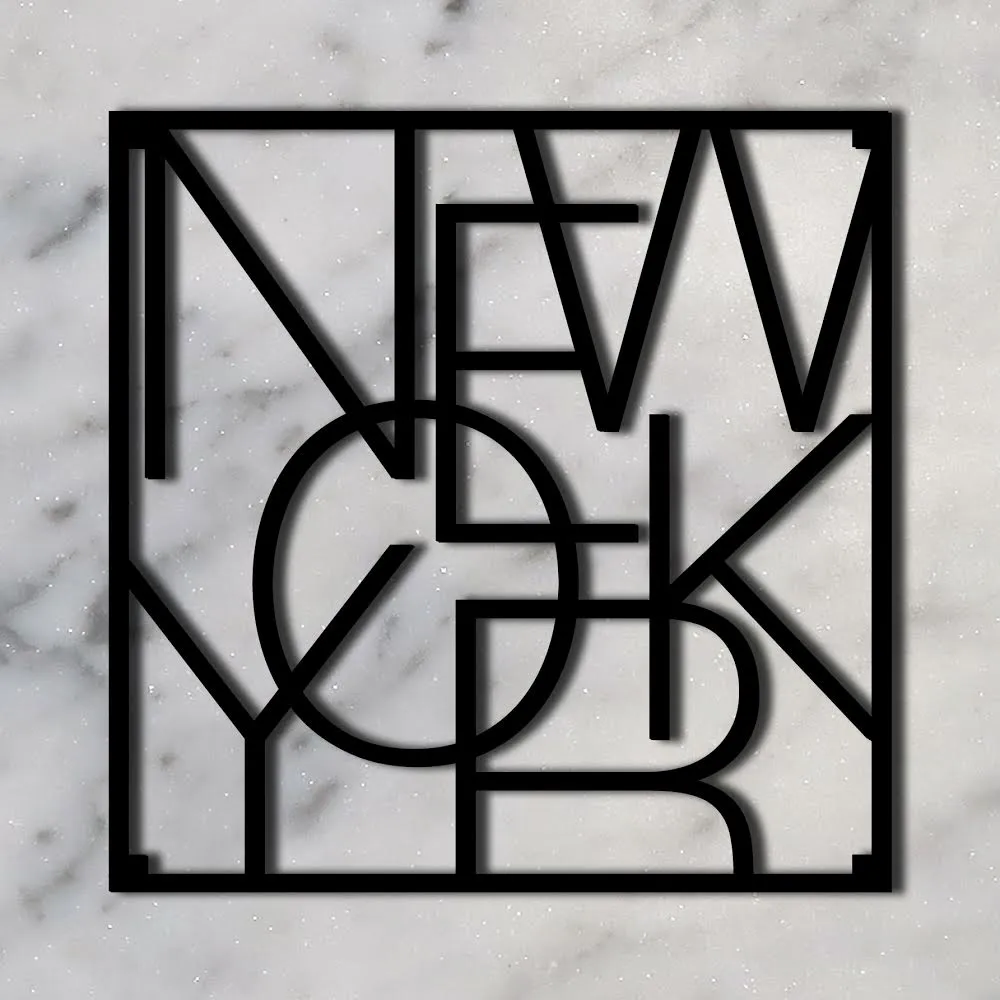 City Trivet -pannunalunen, New York MEN AT WORK