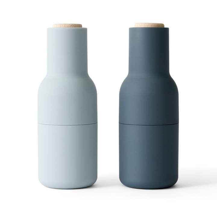 Bottle Grinder maustemylly 2 kpl - Blues (kansi pyökki) - MENU
