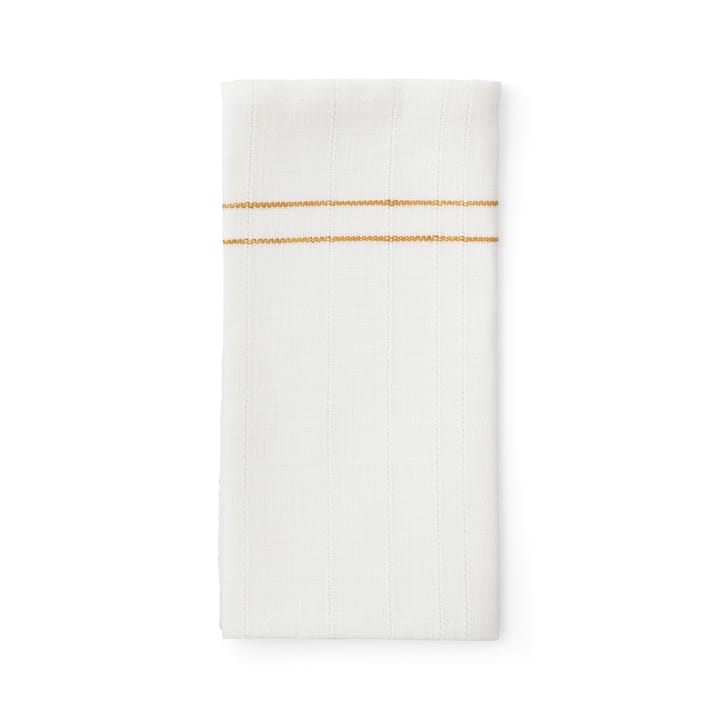 Cressida pellavalautasliina 45 x 45 cm - Ochre - MENU