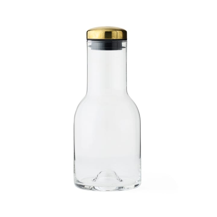 Water Bottle karahvi - lasi-messinki - MENU
