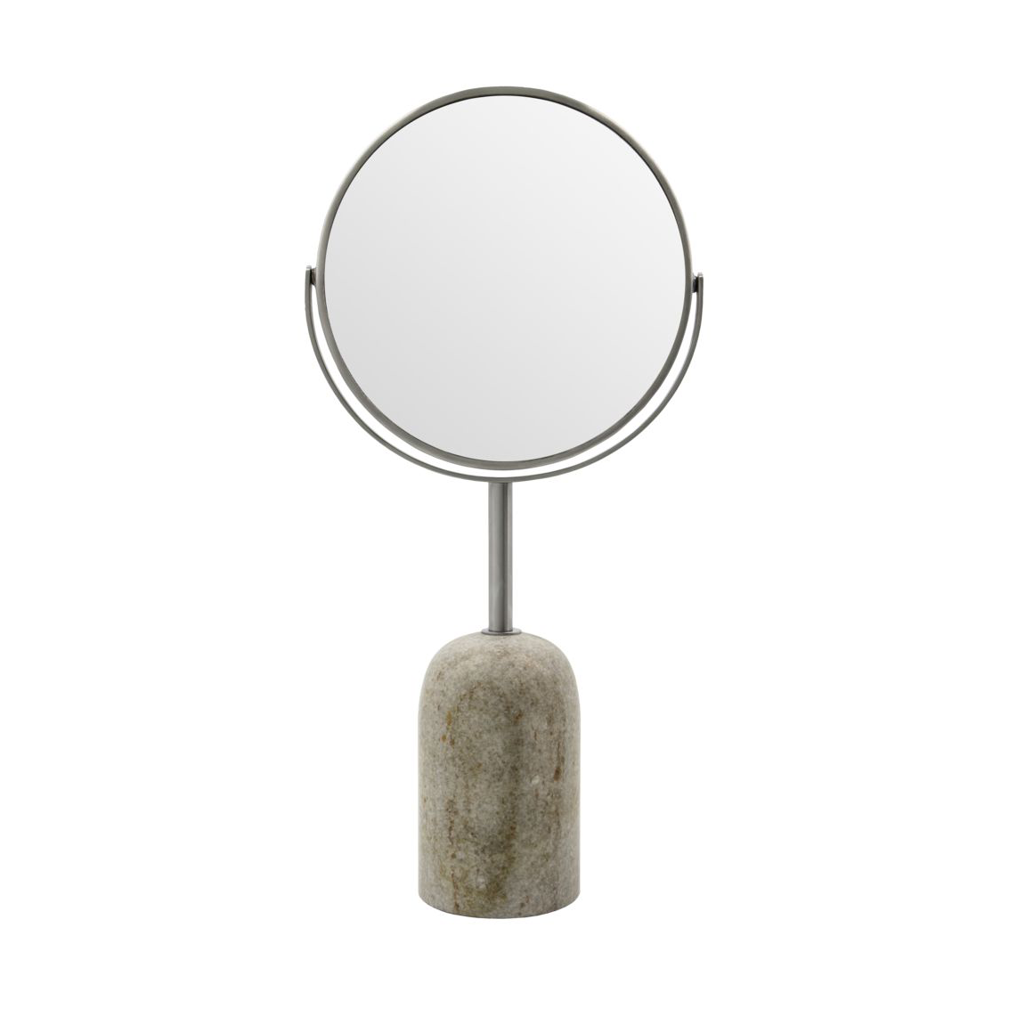 Meraki Marble kaksipuolinen peili Beige | Skandinaavinen Sisustus | Pöytäpeilit | Beige