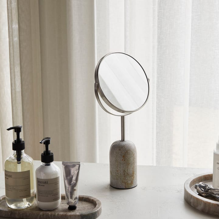 Marble kaksipuolinen peili, Beige Meraki