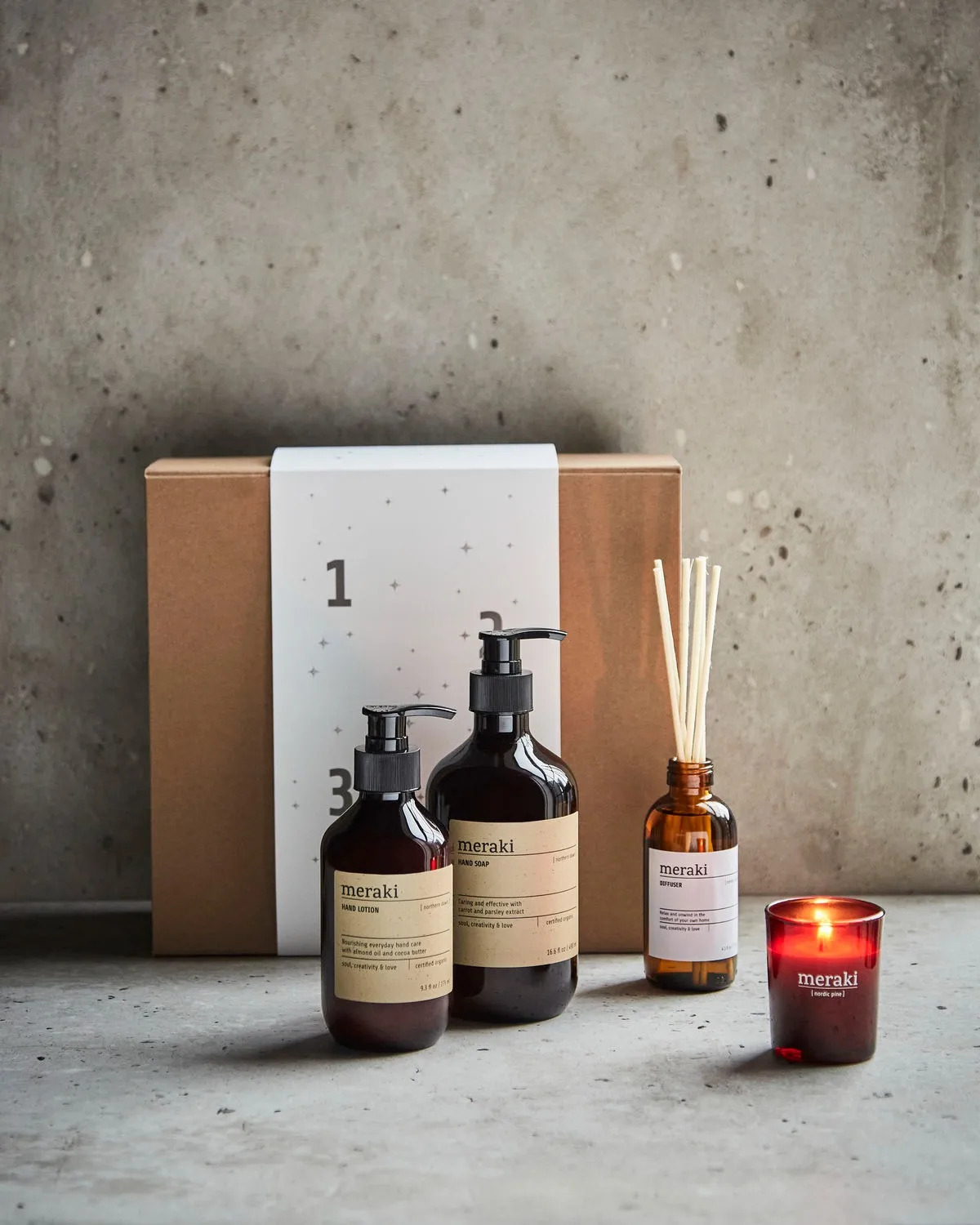 Meraki joulukalenteri 2023, Ruskea Meraki