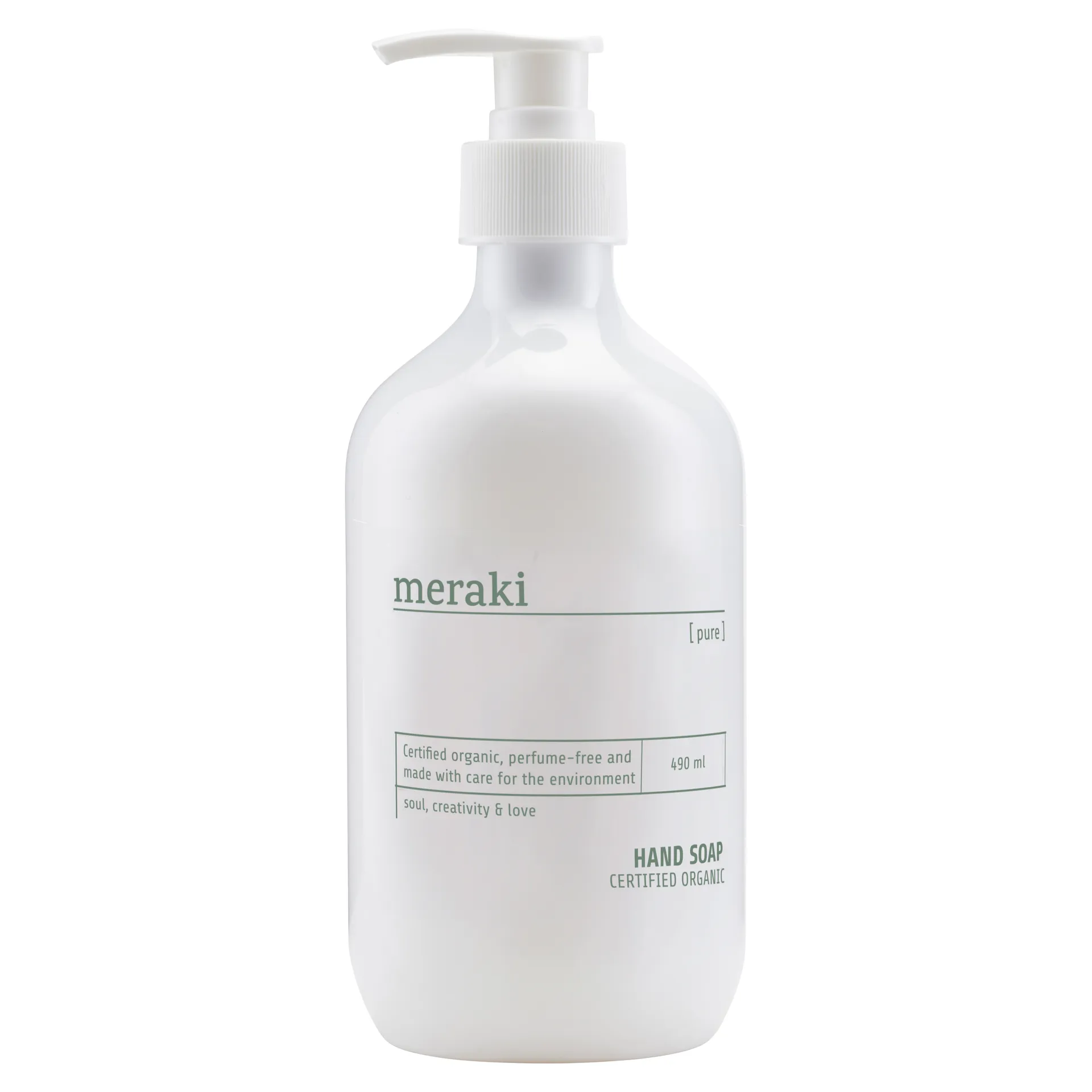 Meraki käsisaippua pure, 490 ml Meraki