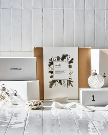 Meraki lahjasetti joulukalenteri - Tumma puu, pohjoinen aamunkoitto - Meraki