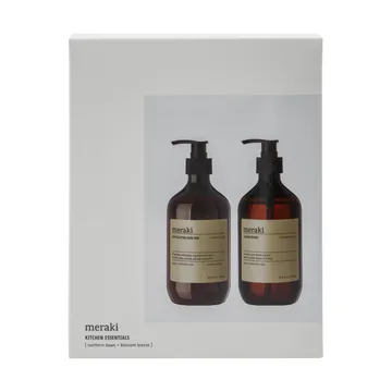 Meraki lahjasetti käsisaippua ja astianpesuaine - Kuoriva Northern star, Blossom breeze - Meraki