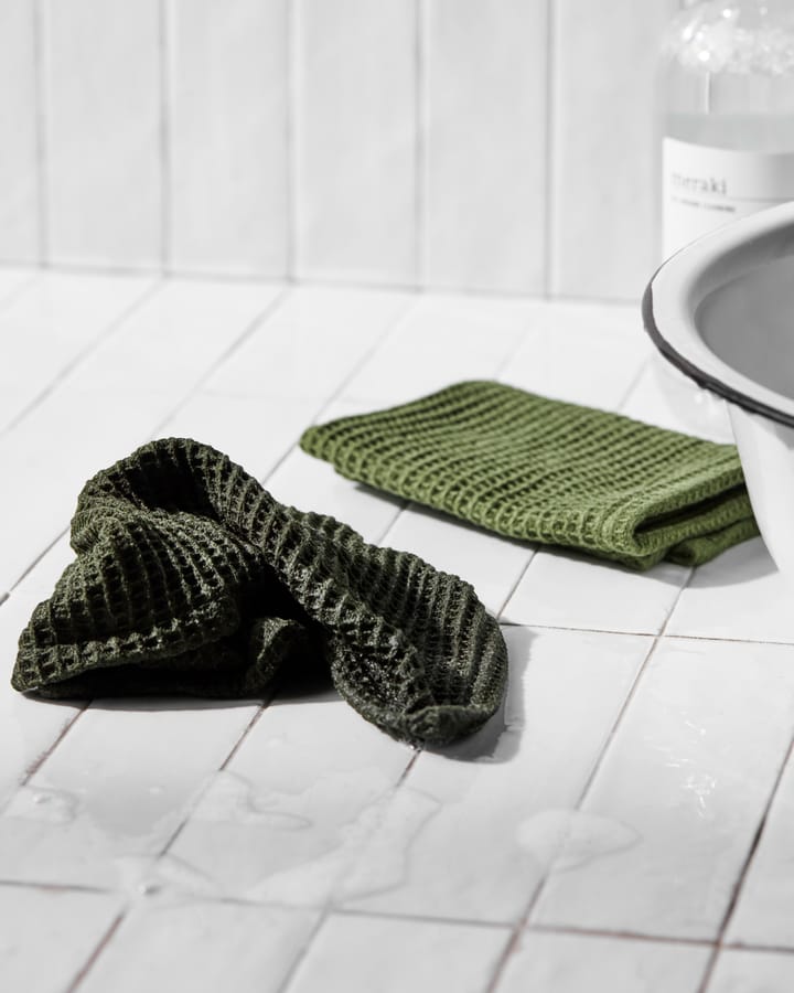 Meraki tiskirätti 30x30 cm 2-pack, Vihreä Meraki