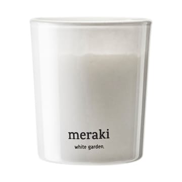 Meraki tuoksukynttilä 12 tuntia 2-pakkaus - Valkoinen puutarha - Meraki