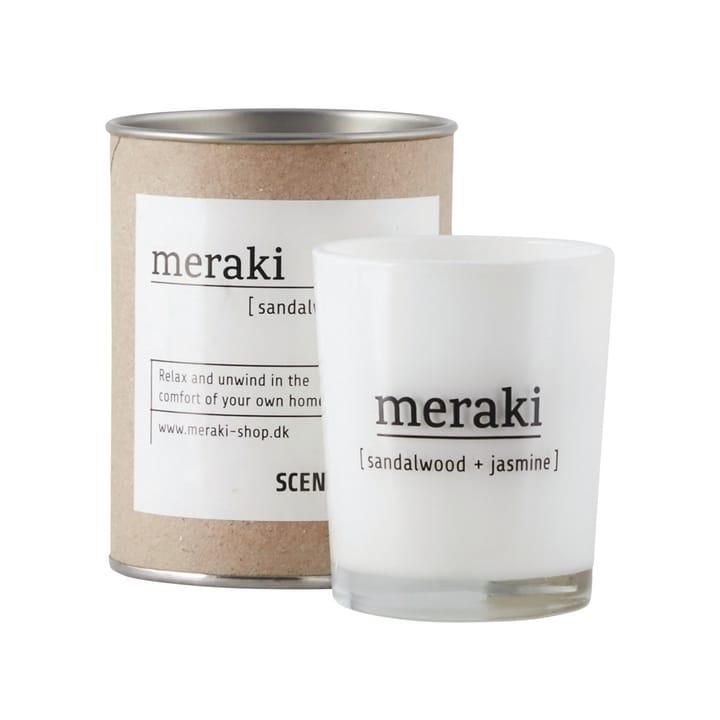 Meraki tuoksukynttilä 12 tuntia - Sandalwood-jasmine - Meraki