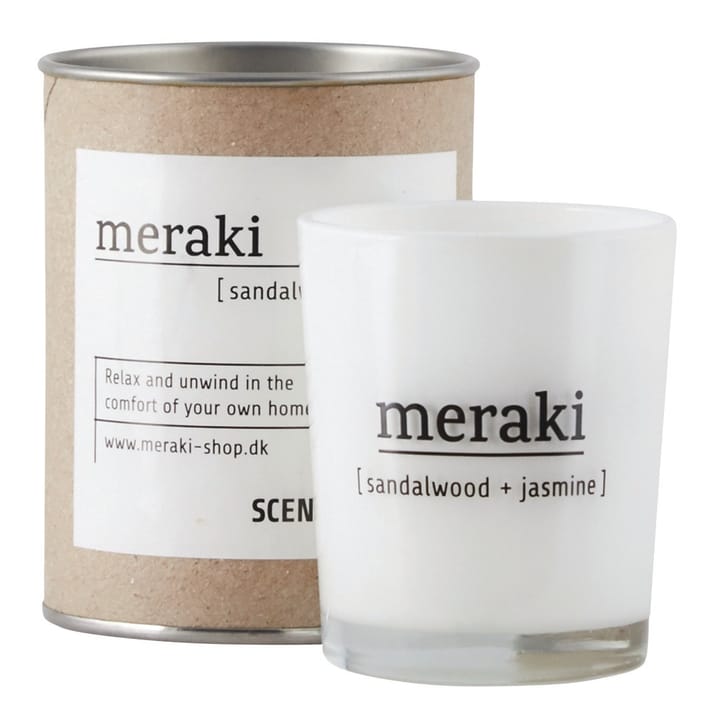 Meraki tuoksukynttilä 35 tuntia - Sandalwood-jasmine - Meraki