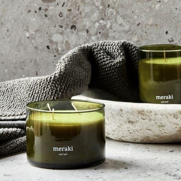 Meraki tuoksukynttilä, 60 tuntia - Oud-lehti - Meraki