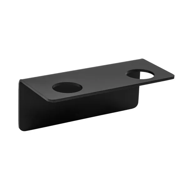 Meraki vaatekoukku - Musta, 2 pullolle - Meraki