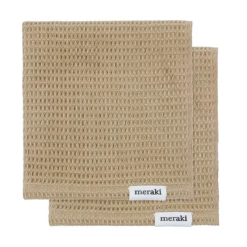 Pumila tiskiliina 30 x 30 cm 2-pakkaus - Safari - Meraki