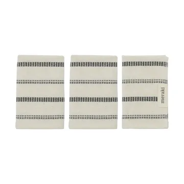 True pesuliina 3 osaa - Offwhite-musta - Meraki