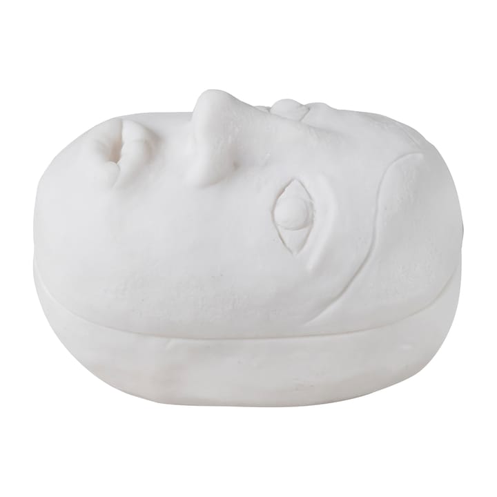 Art piece face purkki 9x12 cm, Off-white Mette Ditmer