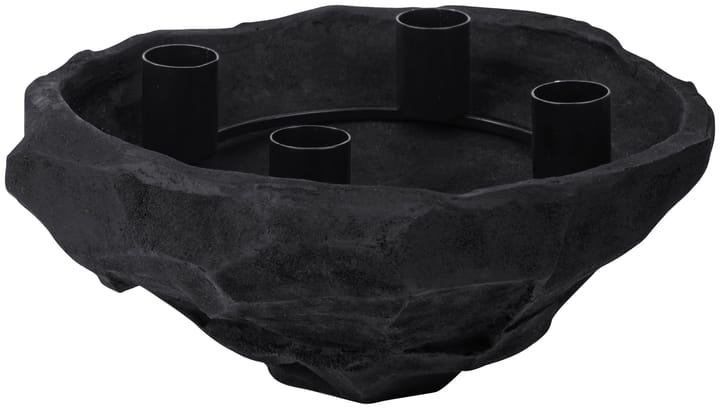 Art Piece -kynttilänjalka Ø 23 cm, Black Mette Ditmer