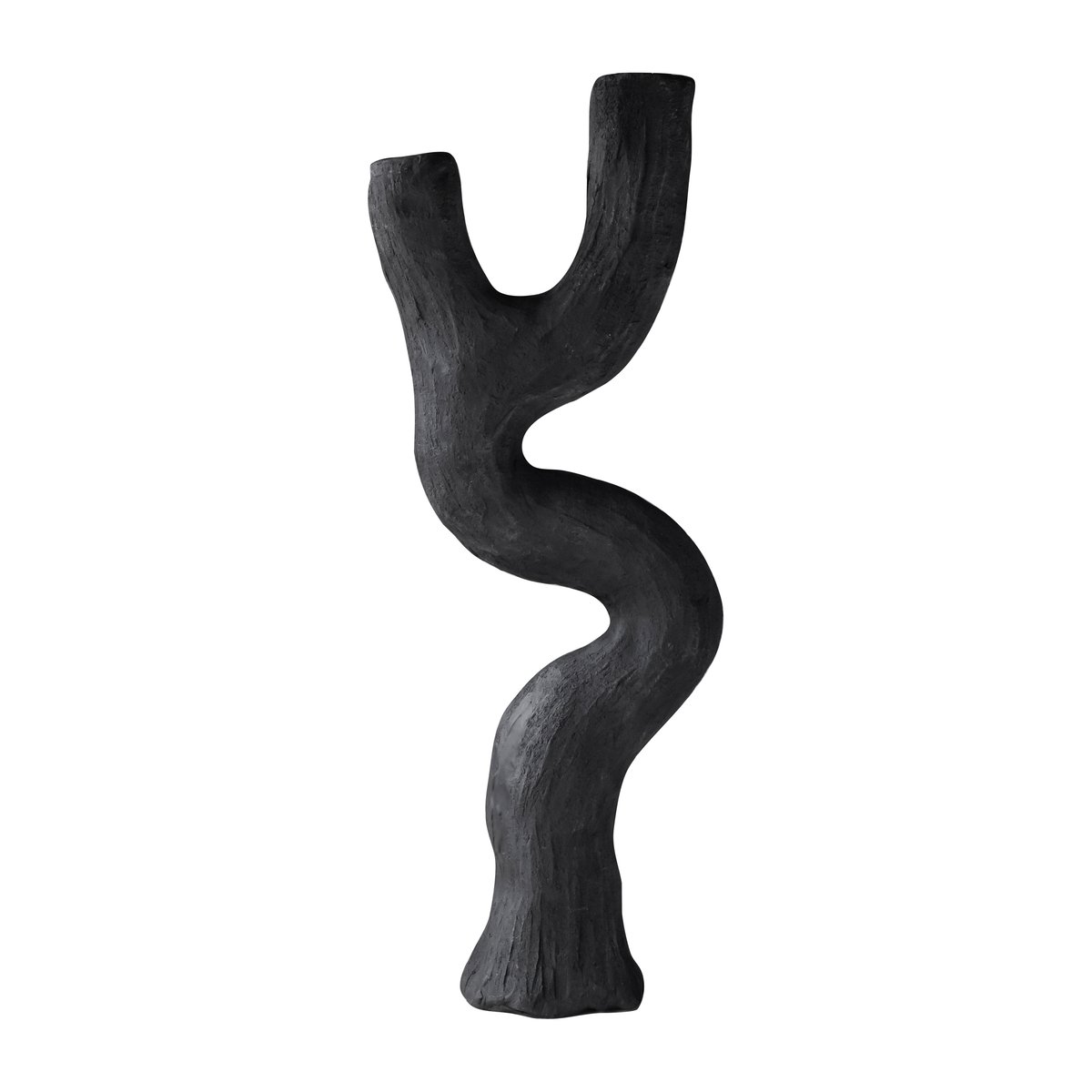 Mette Ditmer Art piece kynttilänjalka 41 cm Black | Skandinaavinen Sisustus | Kynttilänjalat & Kyntteliköt | Musta
