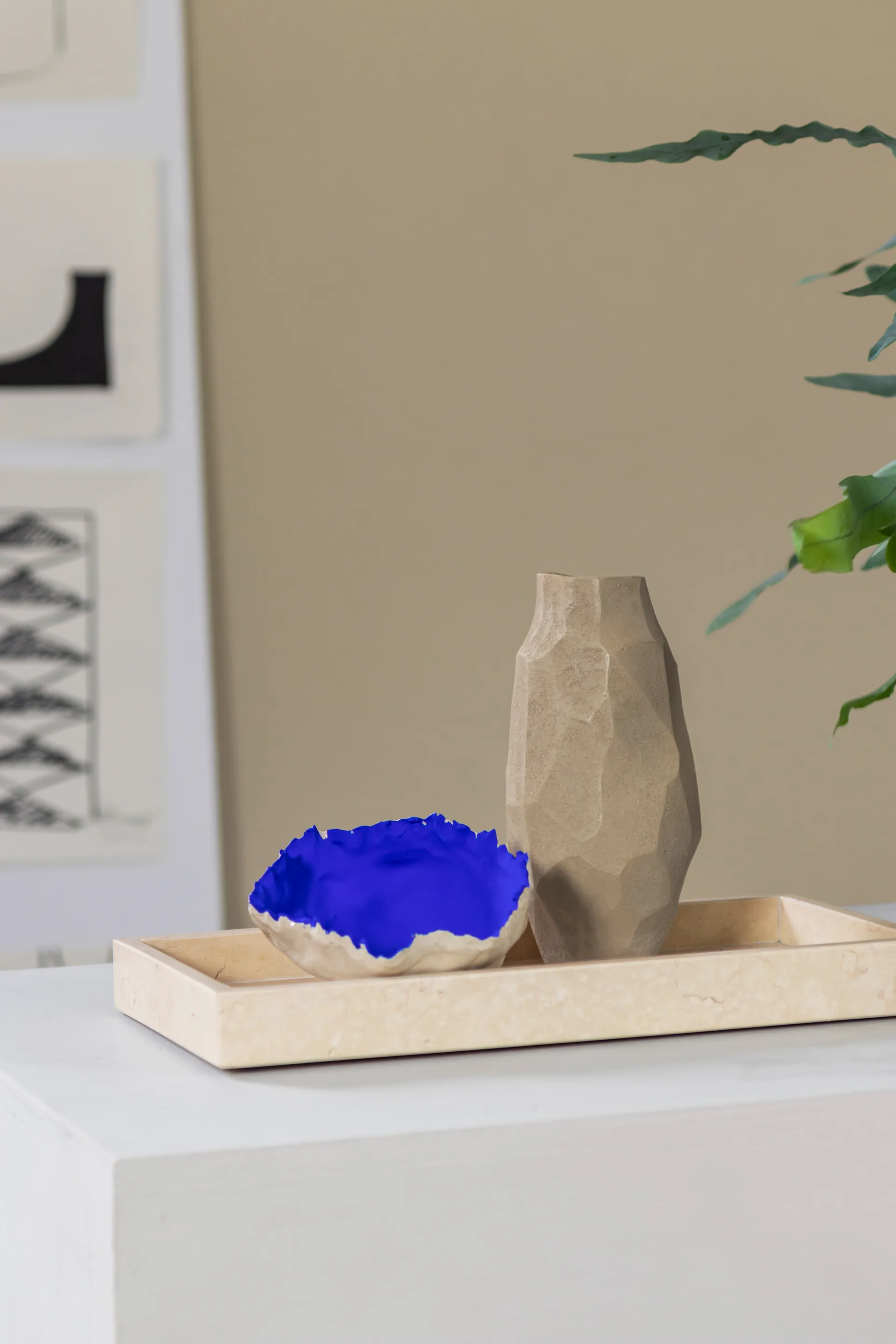 Art Piece Nuki -maljakko B, Latte Mette Ditmer