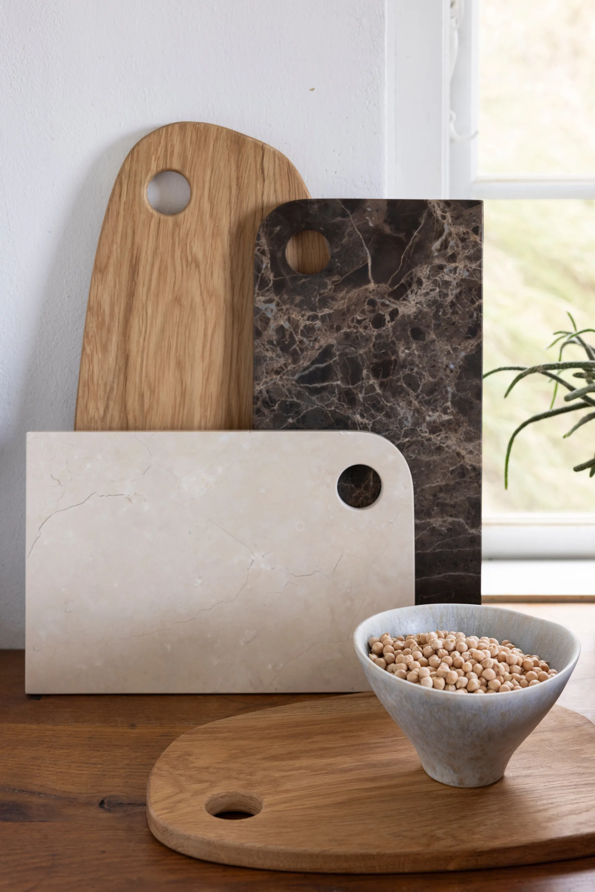 Authentic leikkuulauta, Natural, 23×44 cm Mette Ditmer