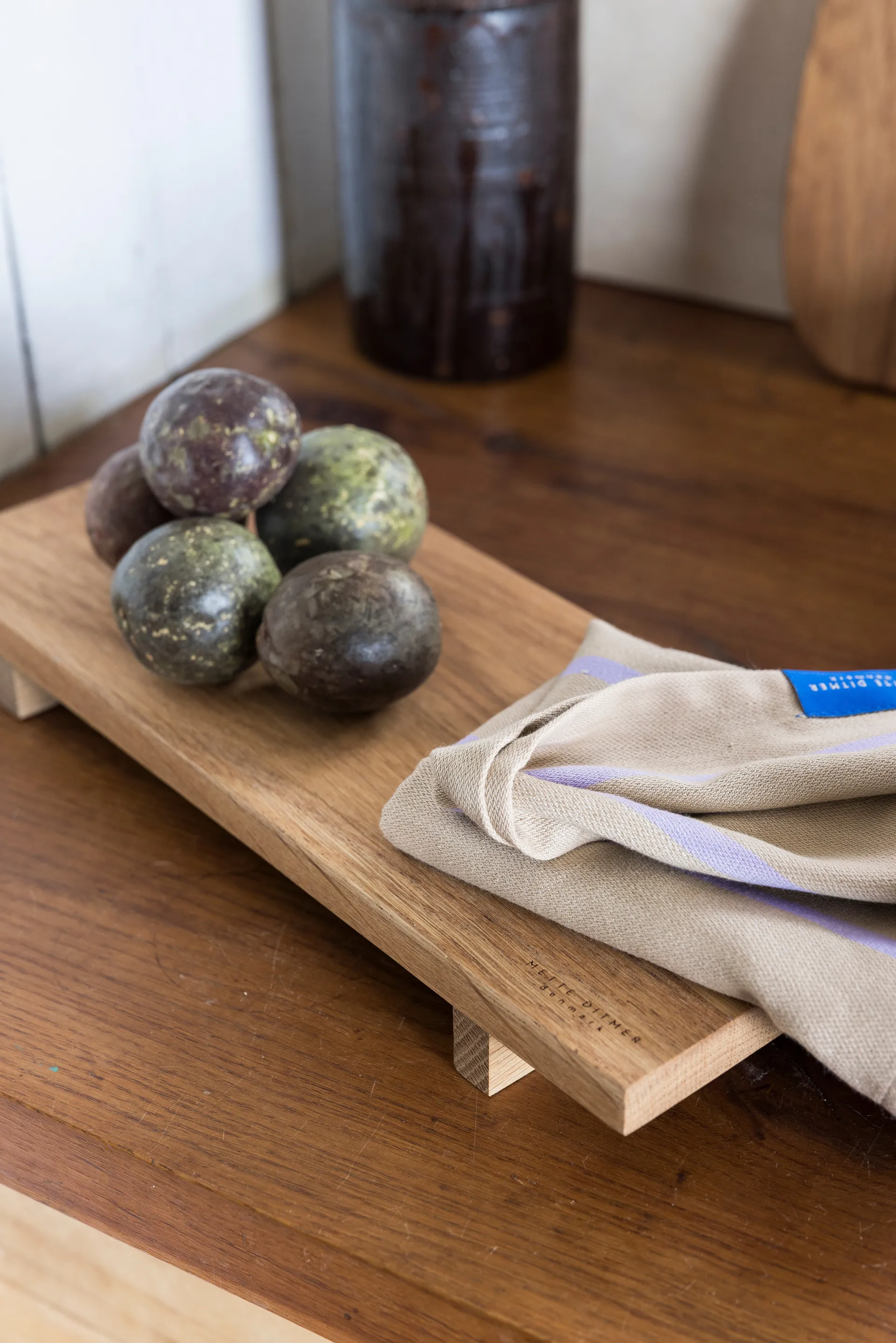 Authentic tarjoilualusta, Natural, 15×36 cm Mette Ditmer