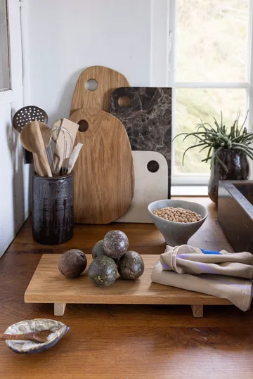 Authentic tarjoilualusta - Natural, 15×36 cm - Mette Ditmer