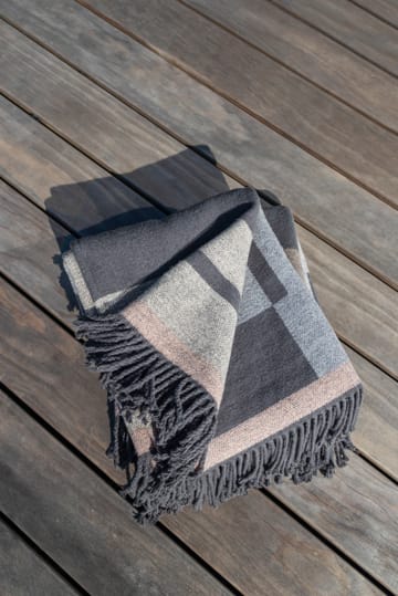 Bauhaus viltti 127 x 170 cm - Hiekka - Mette Ditmer