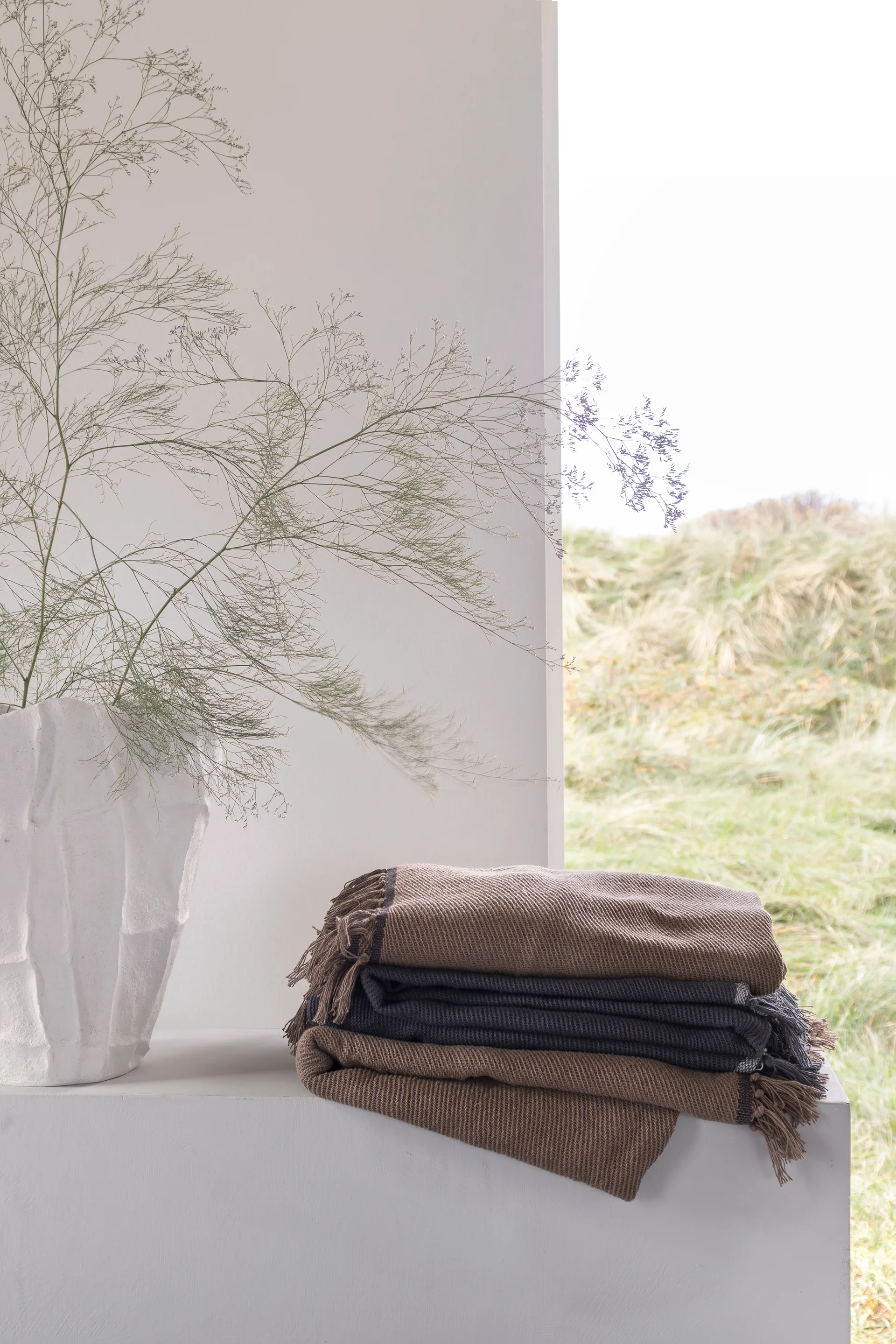 Bohemia peitto 125x180 cm, Taupe Mette Ditmer