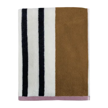 Boudoir käsipyyhe, 50 x 95 cm - Tobacco - Mette Ditmer