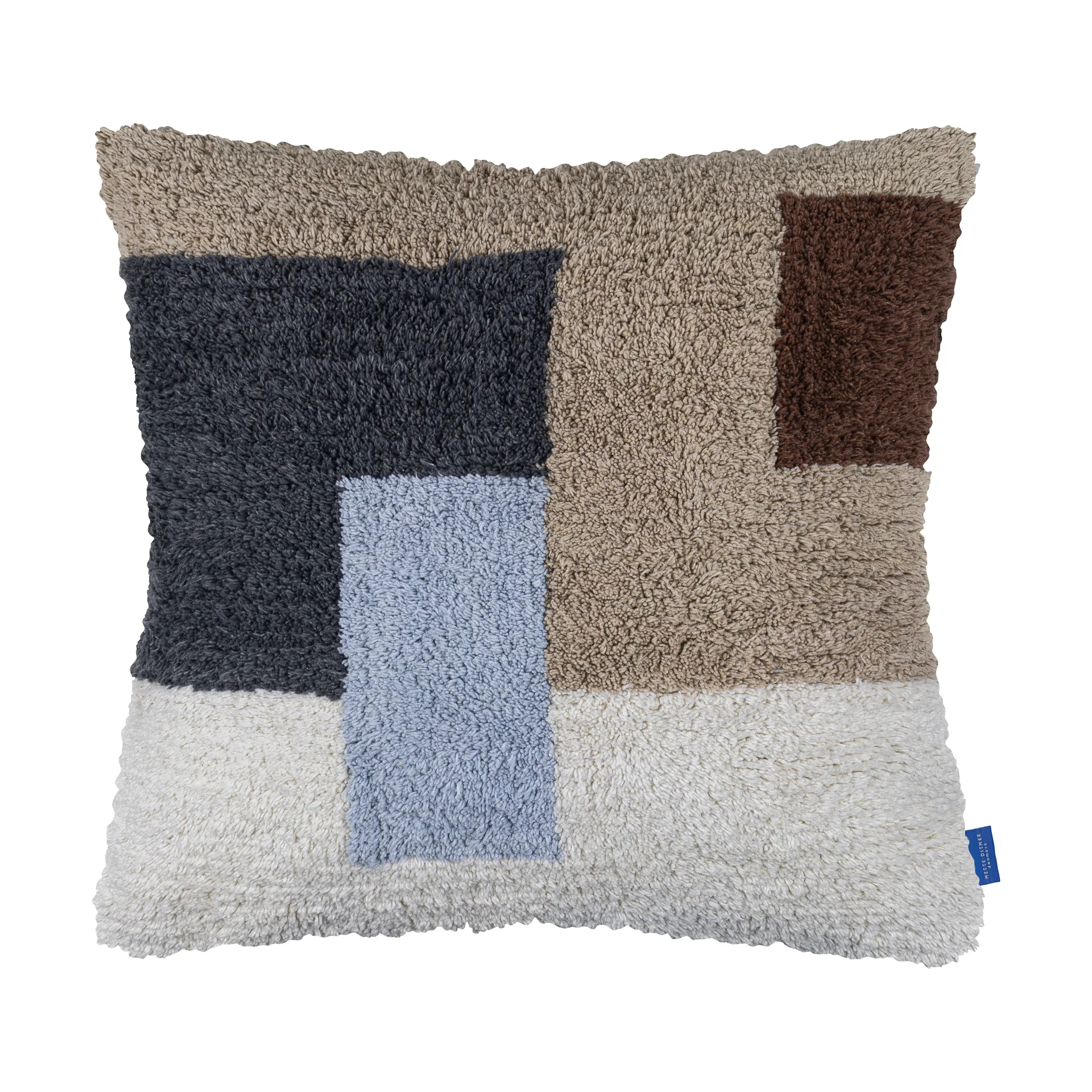 Brick tyynynpäällinen 50x50 cm, Tummanharmaa Mette Ditmer