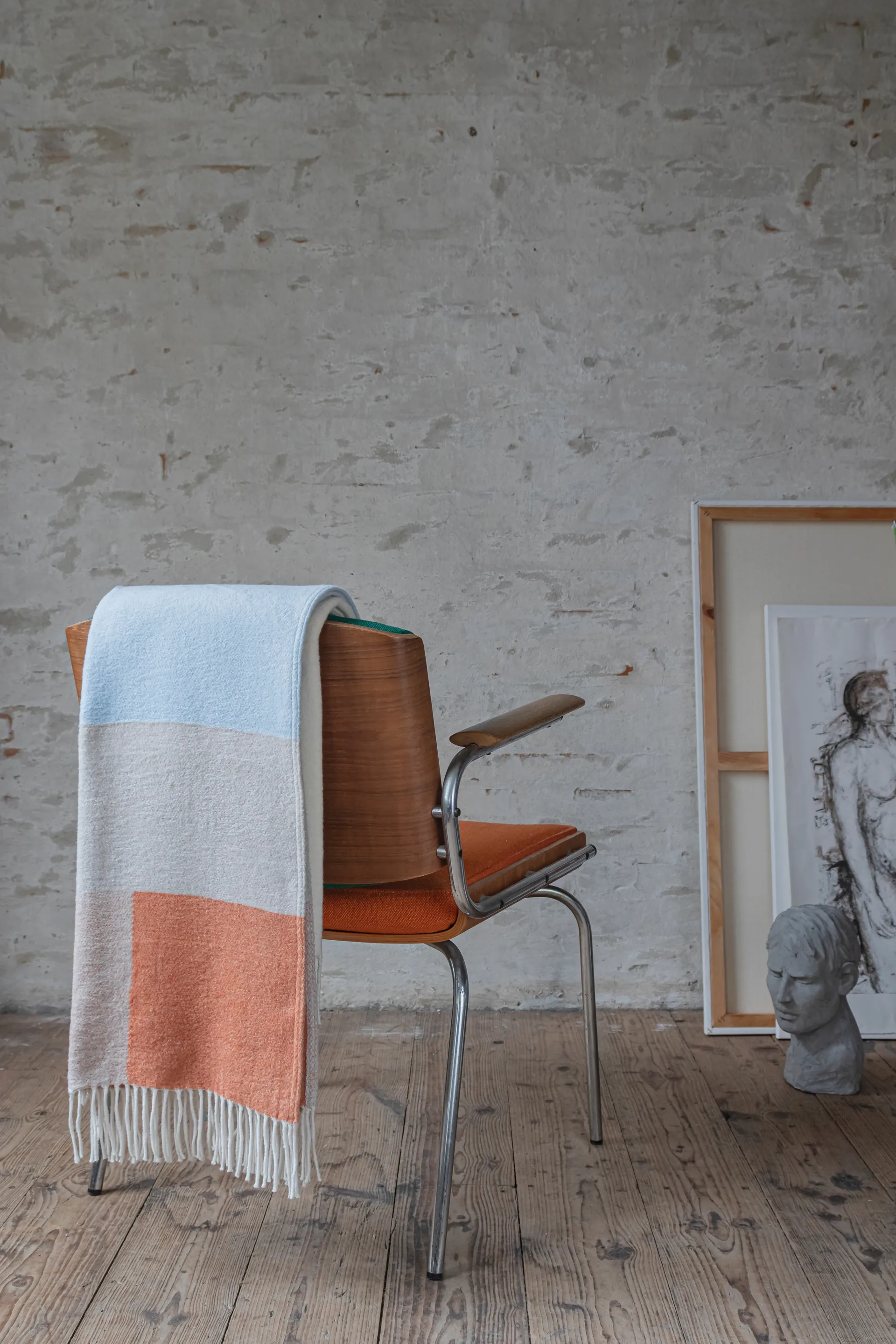 Brick viltti 125x190 cm, Light yellow Mette Ditmer