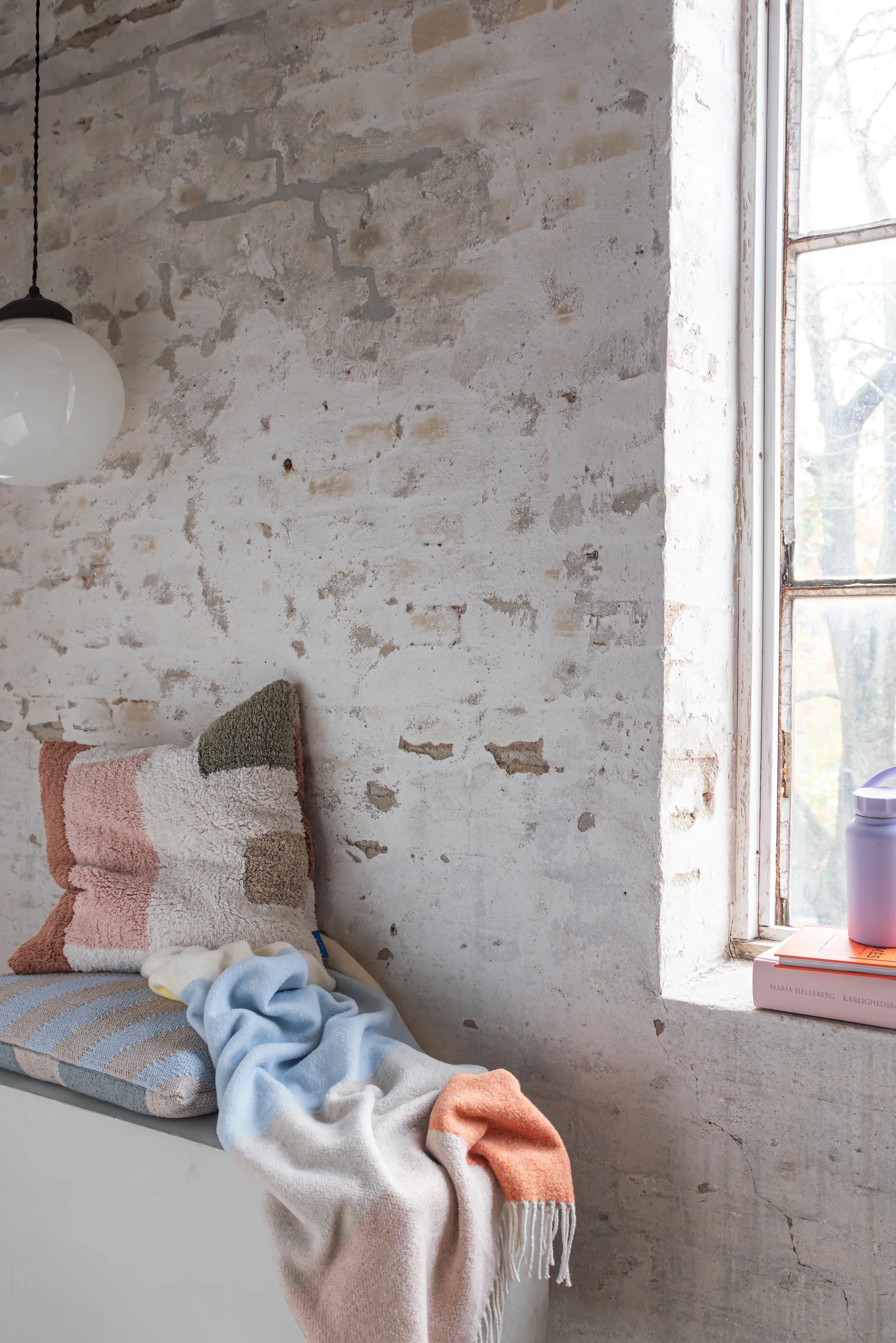 Brick viltti 125x190 cm, Light yellow Mette Ditmer