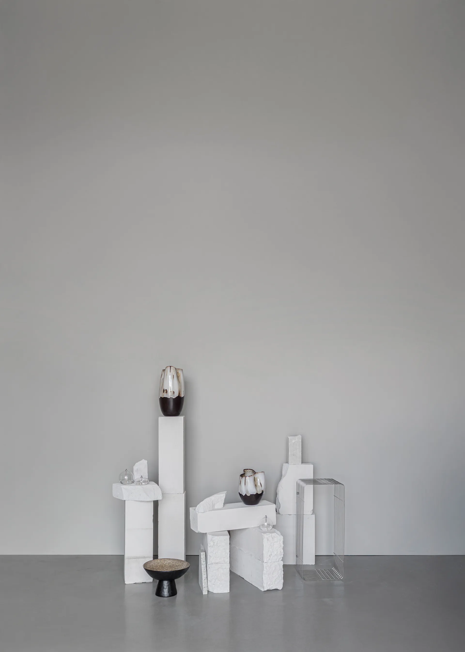 By Hand -maljakko small 24,5 cm, Off-white Mette Ditmer