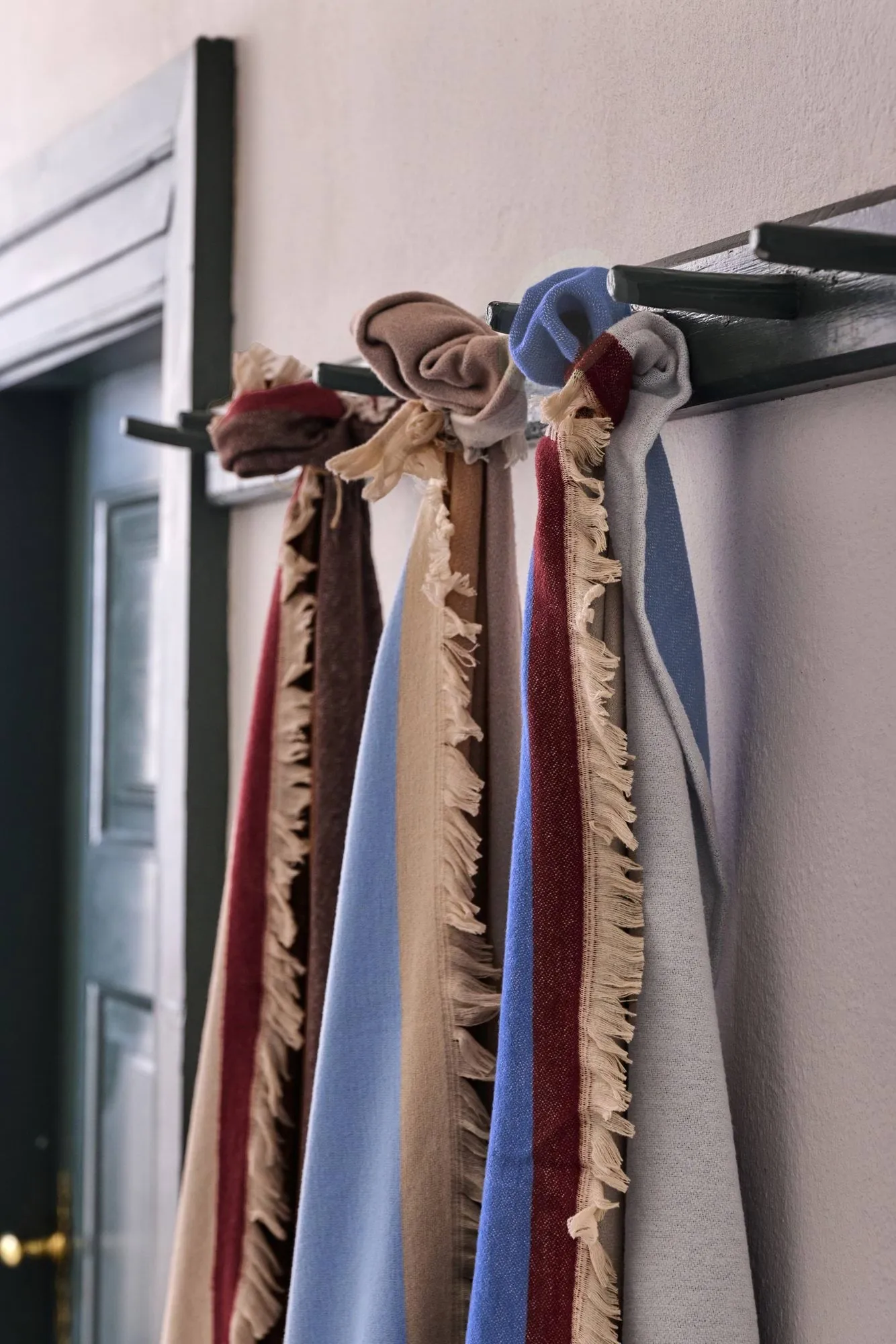 Duet torkkupeitto, Blue-Beige (sininen-beige), 130x175 cm Mette Ditmer