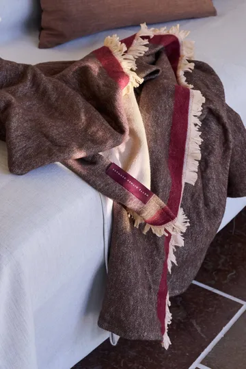 Duet torkkupeitto - Brown-Beige (ruskea-beige), 130x175 cm - Mette Ditmer