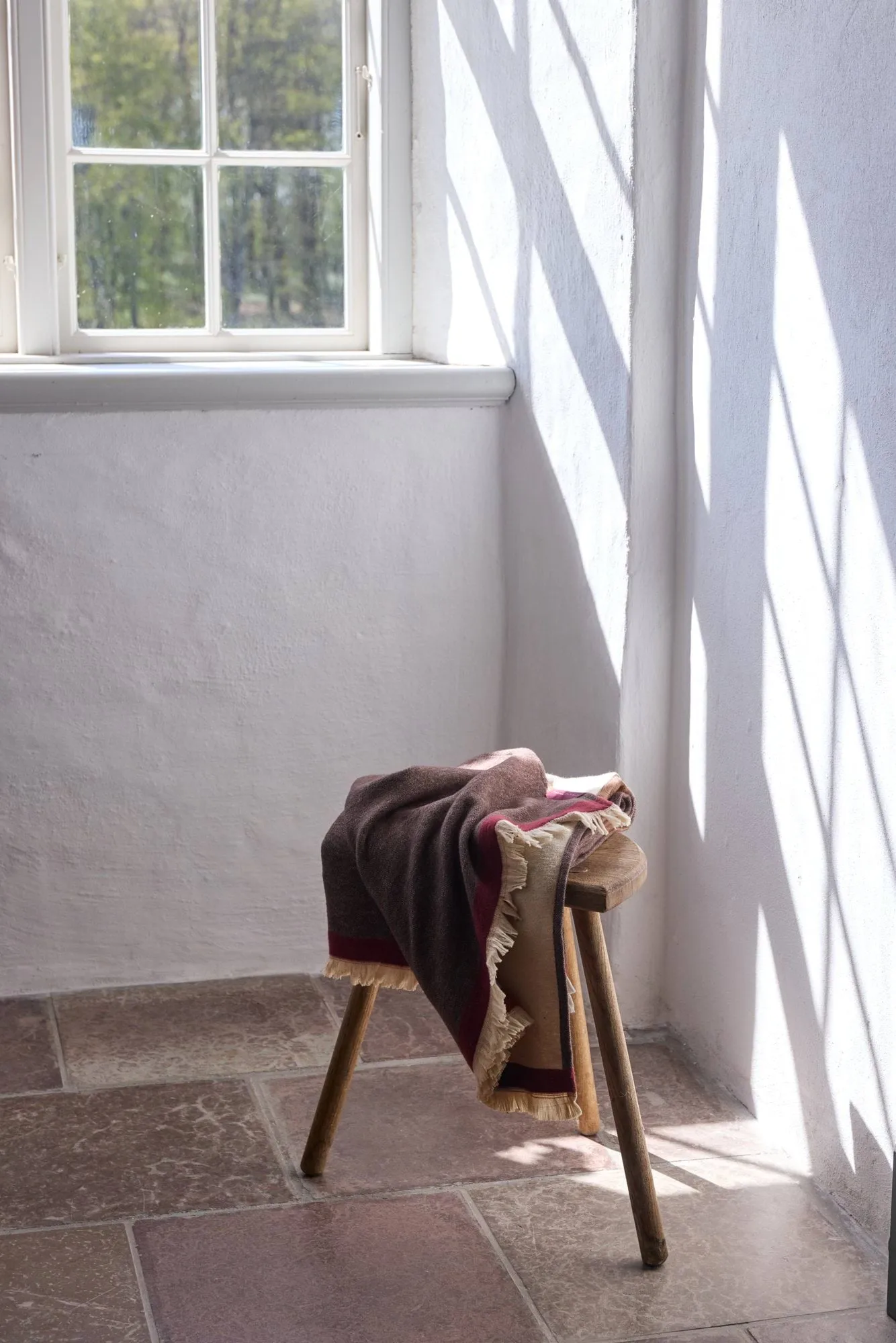 Duet torkkupeitto, Brown-Beige (ruskea-beige), 130x175 cm Mette Ditmer