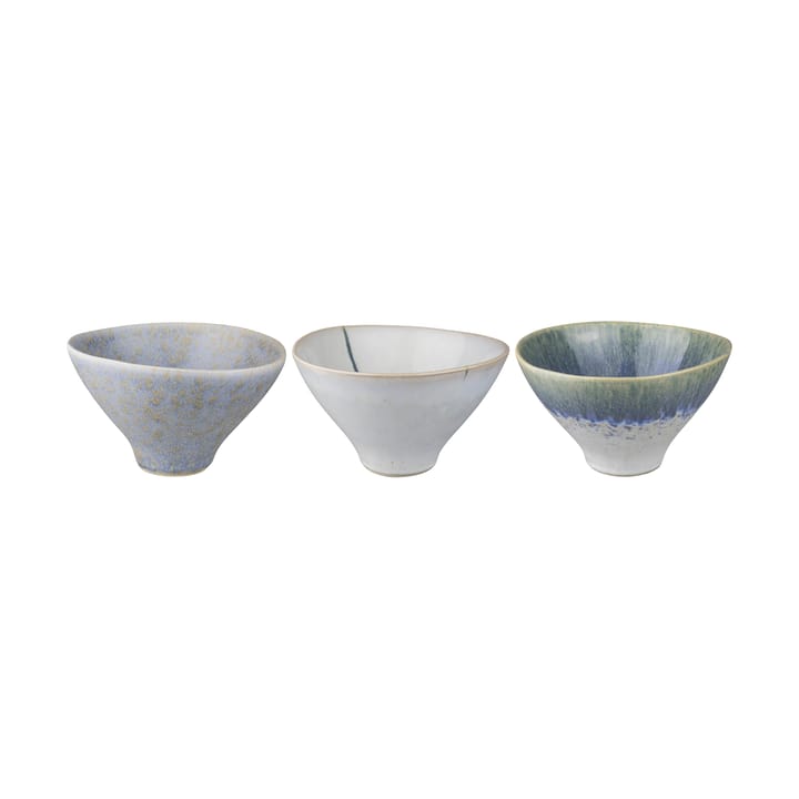 Elements kulho medium Ø15,5 cm 3 kappaletta - Blue - Mette Ditmer