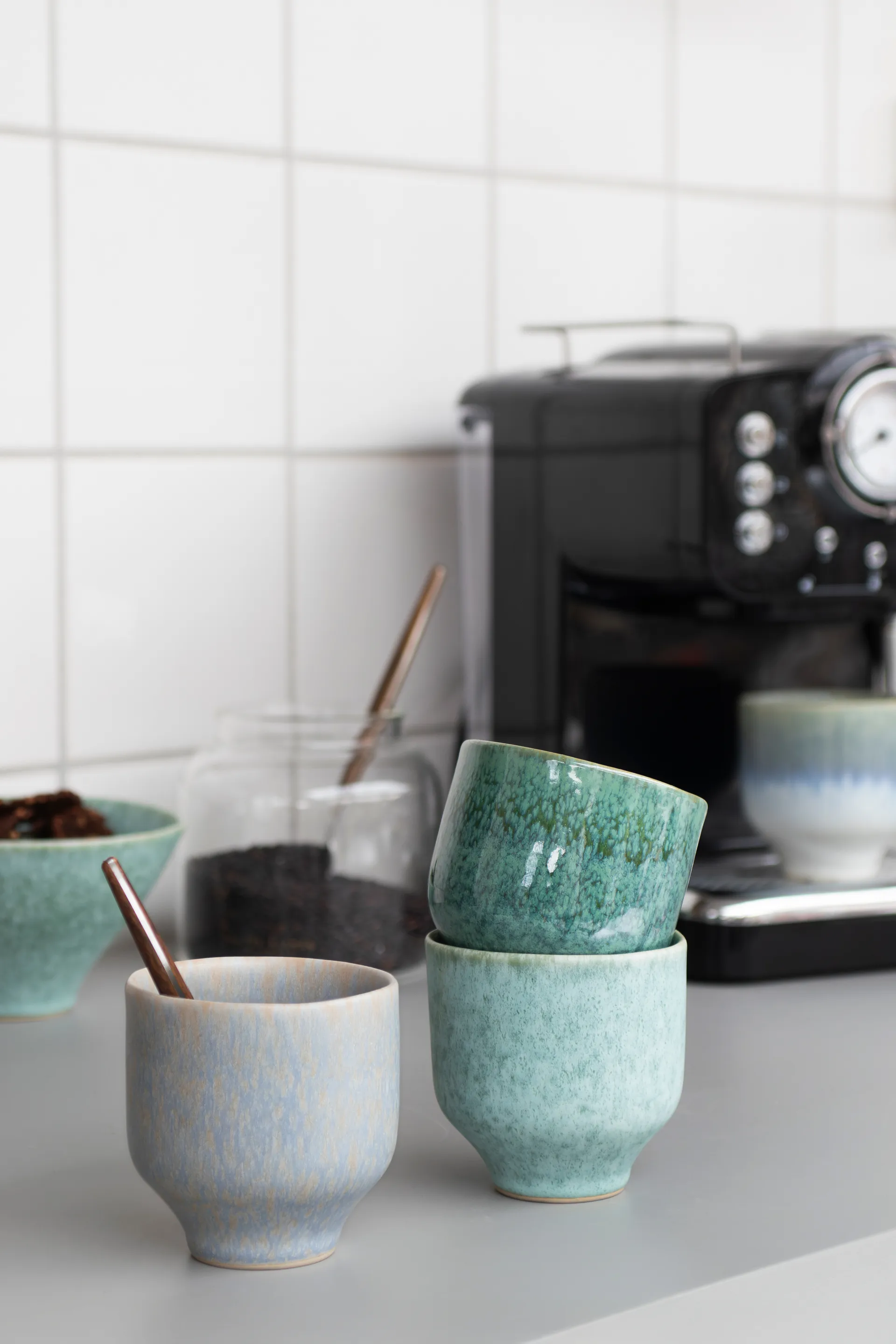 Elements muki 2-pack, Vihreä Mette Ditmer