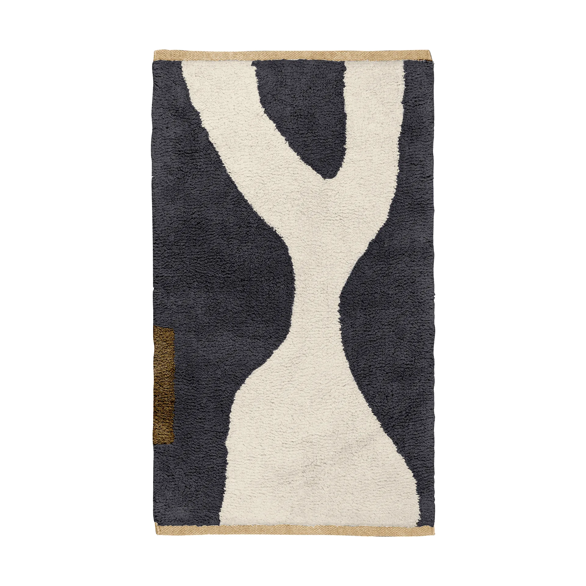 Figura matto, Harmaa-beige, 50x80 cm Mette Ditmer