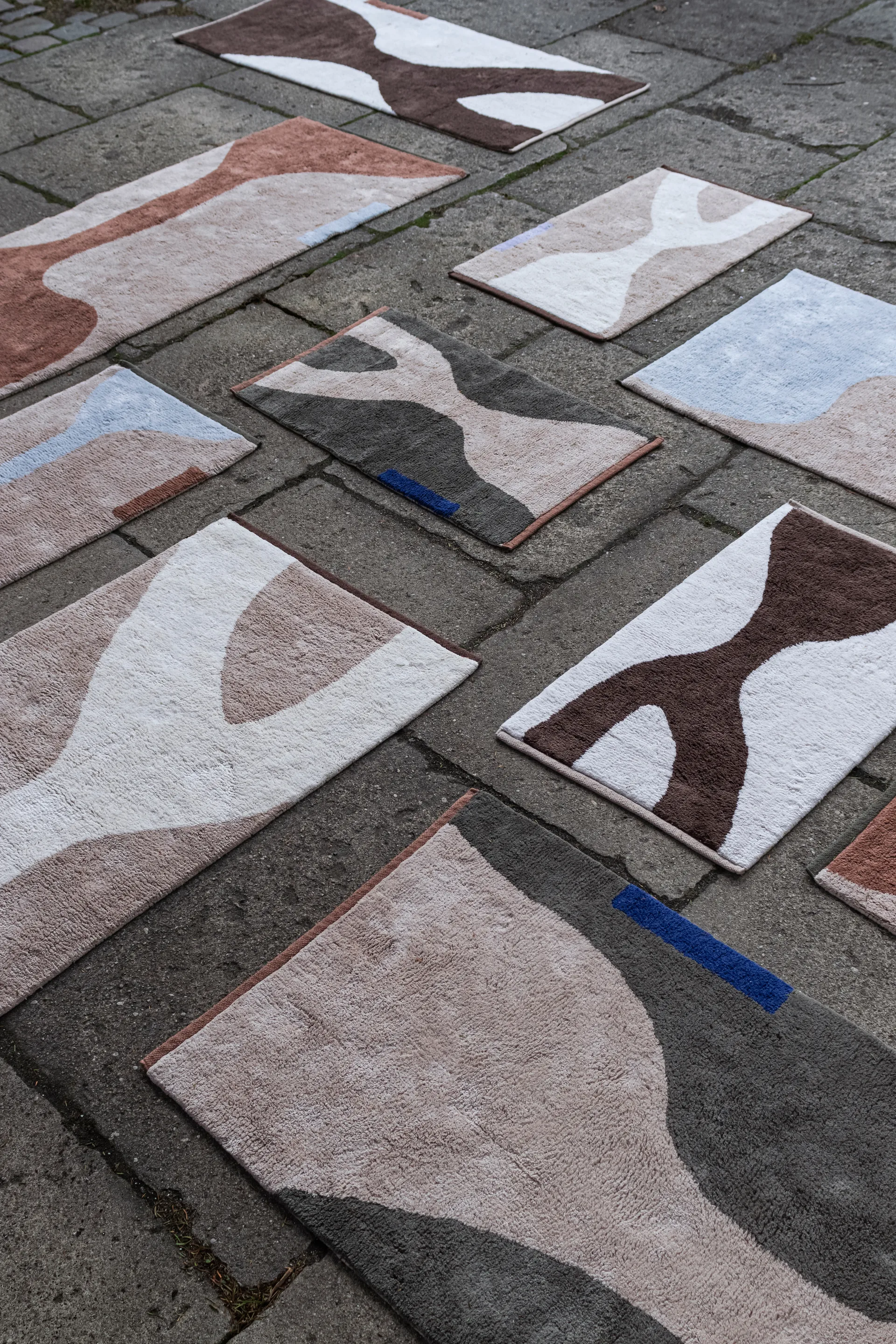 Figura matto, Hiekka, 50x80 cm Mette Ditmer