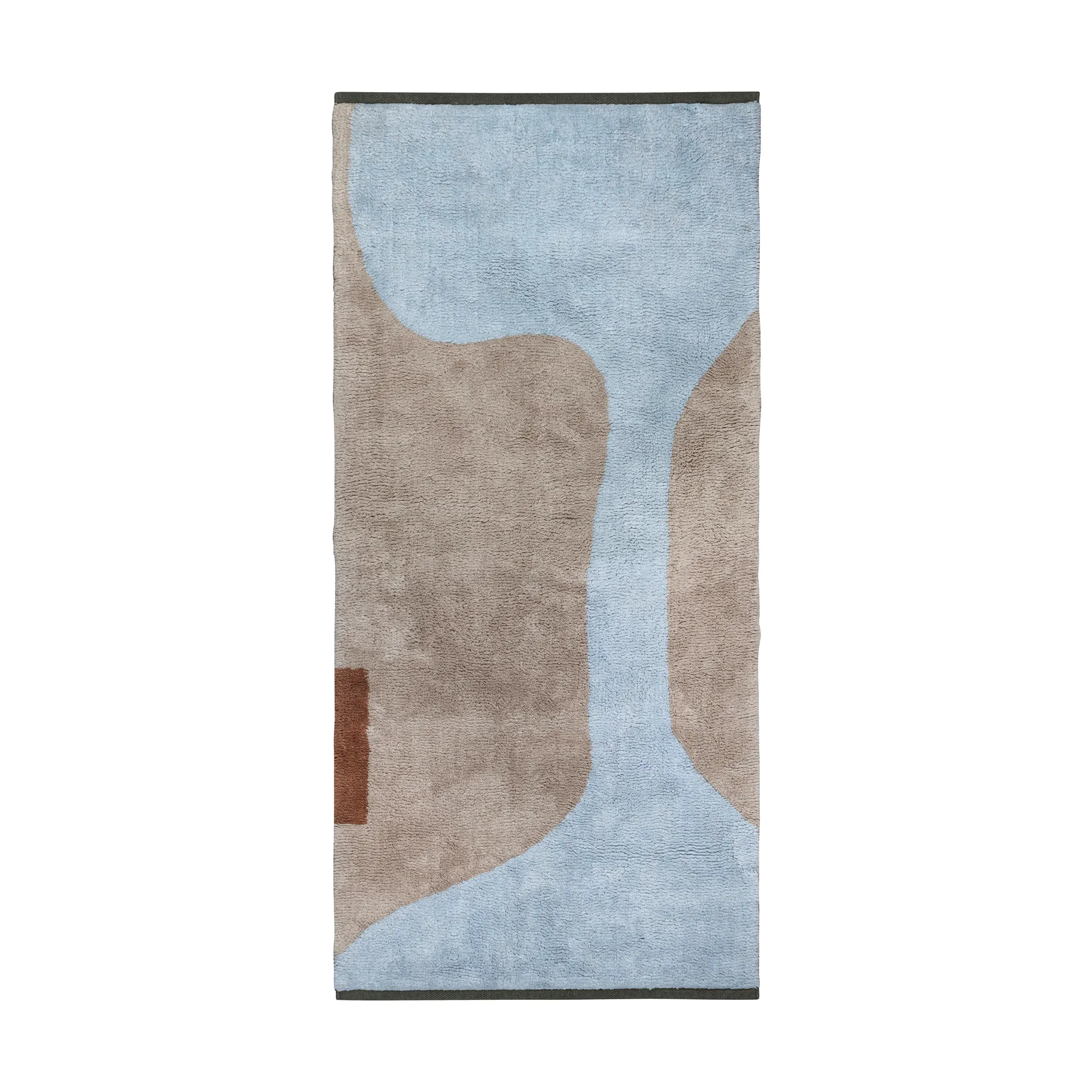 Figura matto, Light blue, 50x80 cm Mette Ditmer