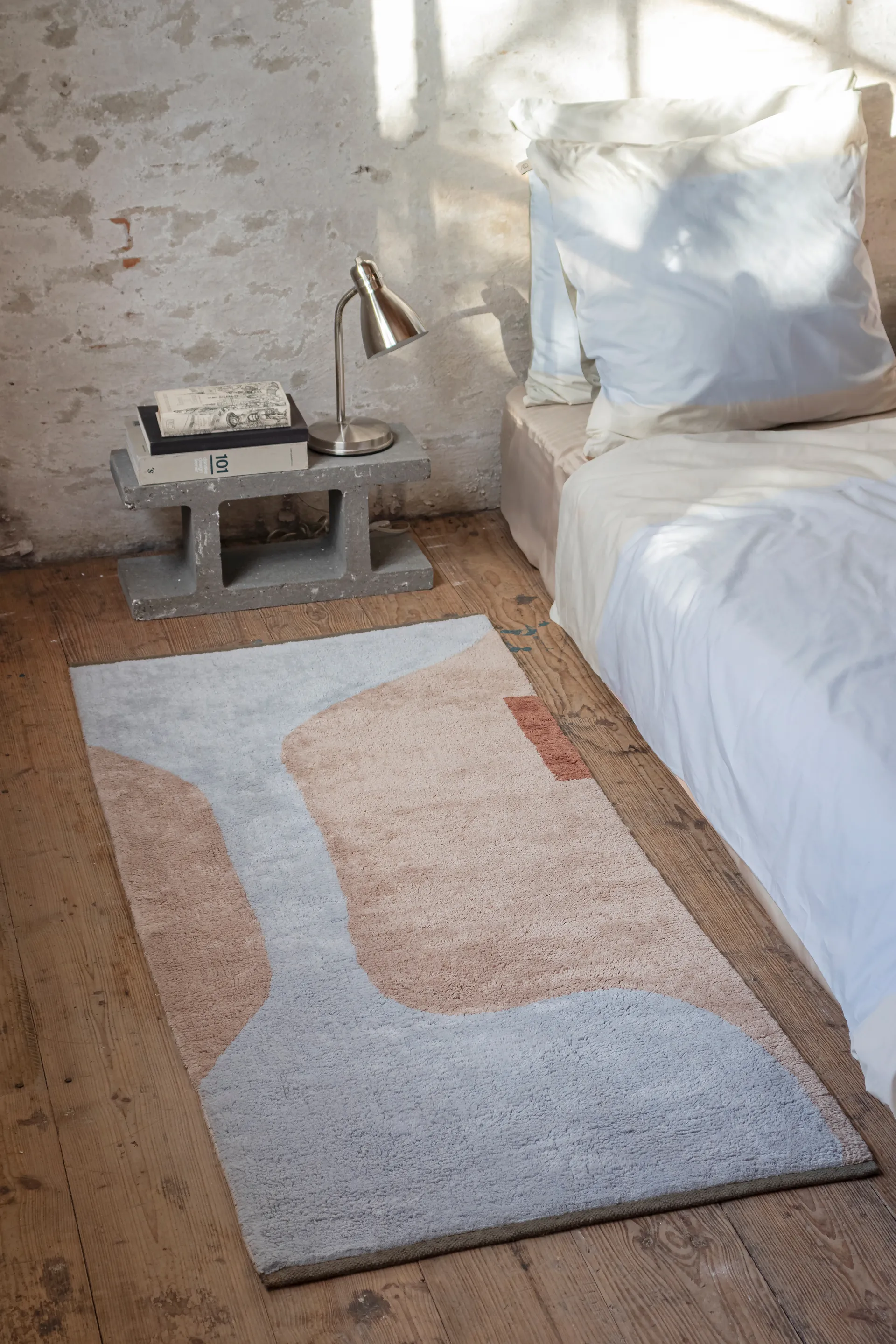 Figura matto, Light blue, 70x150 cm Mette Ditmer