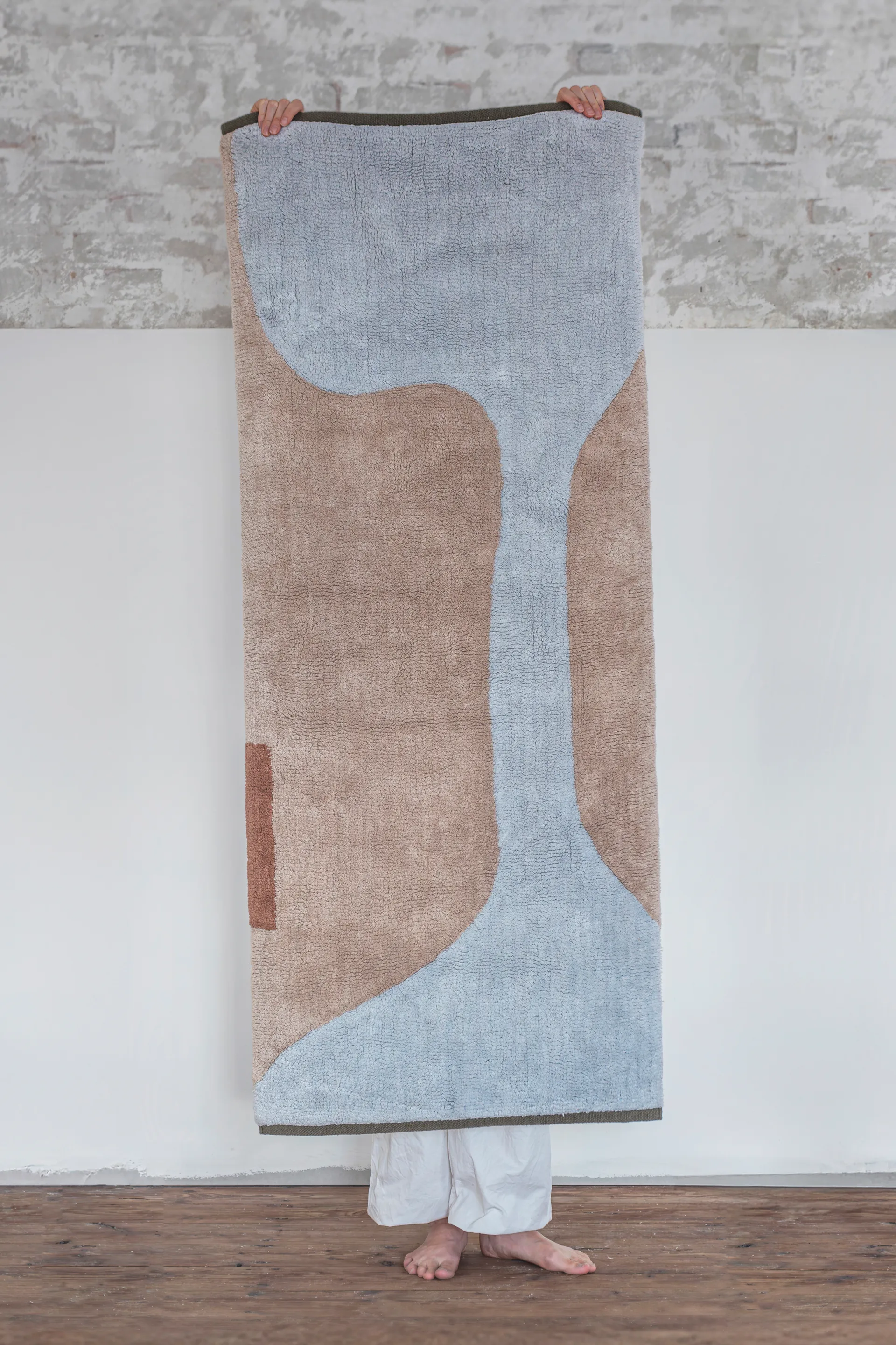 Figura matto, Light blue, 70x150 cm Mette Ditmer